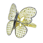 Anillo Mariposa - Oro Amarillo 18kt