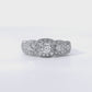 Anillo Compromiso Diamantes GIA - Oro Blanco 18kt