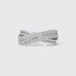 Anillo Compromiso Diamantes - Oro Blanco 18kt