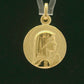 Medalla Virgen Niña - Oro Amarillo 18kt