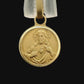 Medalla Escapulario - Oro Amarillo 18kt