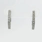Aros Argolla Diamantes - Oro Blanco 14kt