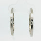 Aros Argolla - Oro Blanco 18kt