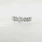 Anillo Bolitas Ajustable - Oro Blanco 18kt