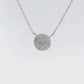Collar Diamantes - Oro Blanco 18kt
