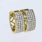 Aros Diamantes - Oro Amarillo 18kt