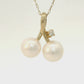 Colgante Perlas - Oro Amarillo 18kt