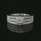 Anillo Compromiso Diamantes - Oro Blanco 18kt