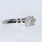 Anillo de Compromiso - Oro Blanco 18kt