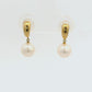 Aros Perlas - Oro Amarillo 18kt