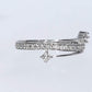 Anillo Compromiso Diamantes - Oro Blanco 18kt