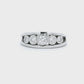 Anillo Compromiso Diamantes - Oro Blanco 18kt