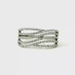 Anillo Diamantes - Oro Blanco 14kt