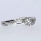 Anillo Compromiso Diamante - Oro Blanco 18kt