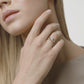 Anillo Compromiso Diamante - Oro Blanco 18kt