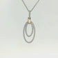 Colgante Diamantes - Oro Blanco 18kt