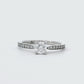 Anillo Compromiso Diamantes GIA - Oro Blanco 18kt