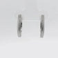 Argollas con Diamantes - Oro Blanco 14kt