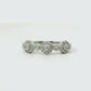Anillo Compromiso Diamantes - Oro Blanco 18kt