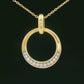 Colgante Diamantes - Oro Amarillo 18kt