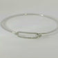 Esclava Diamantes - Oro Blanco 14kt