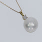 Colgante Perla Akoya y Diamante - Oro Amarillo 18kt