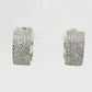 Aros Argolla Diamantes - Oro Blanco 14kt