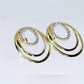 Aros Diamantes - Oro Amarillo 18kt