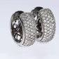 Aros Diamantes - Oro Blanco 18kt