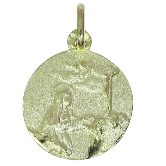 Medalla Santa Rita - Oro Amarillo 18kt