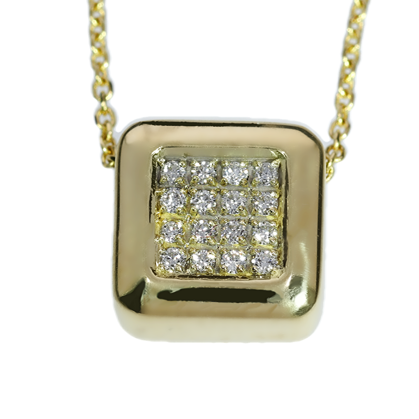 Colgante Diamantes - Oro Amarillo 18kt
