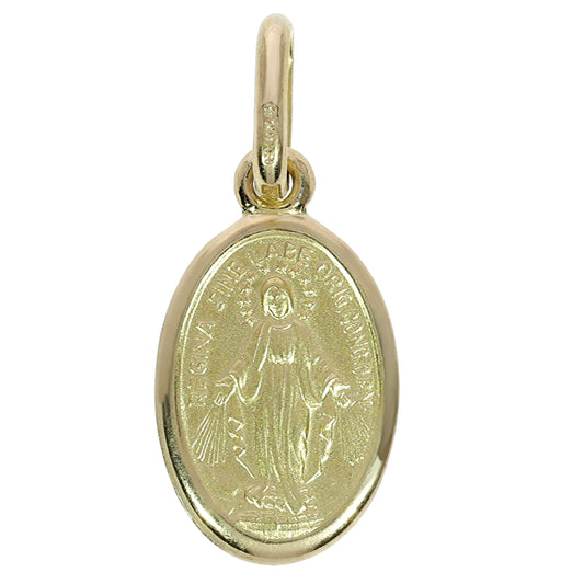 Medalla Virgen de Los Rayos - Oro Amarillo 18kt