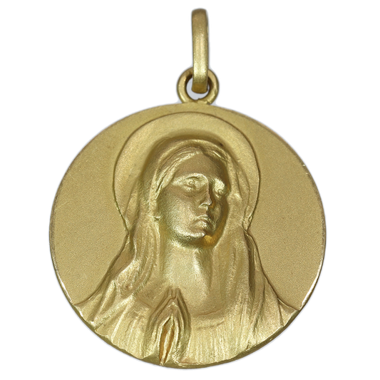 Medalla Inmaculada Concepción - Oro Amarillo 18kt