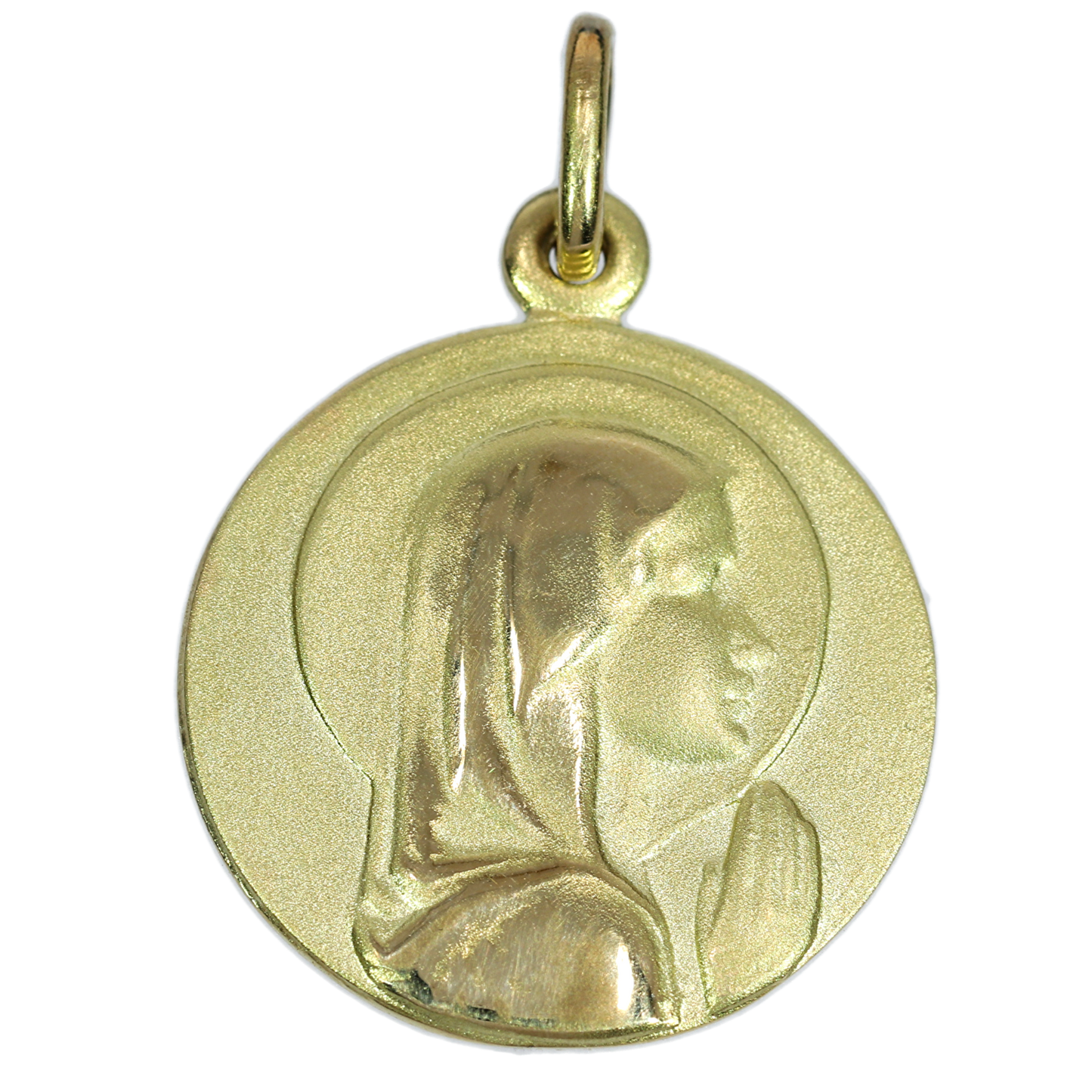 Medalla Virgen Niña - Oro Amarillo 18kt