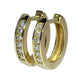 Aros Argolla Diamantes - Oro Amarillo 18kt